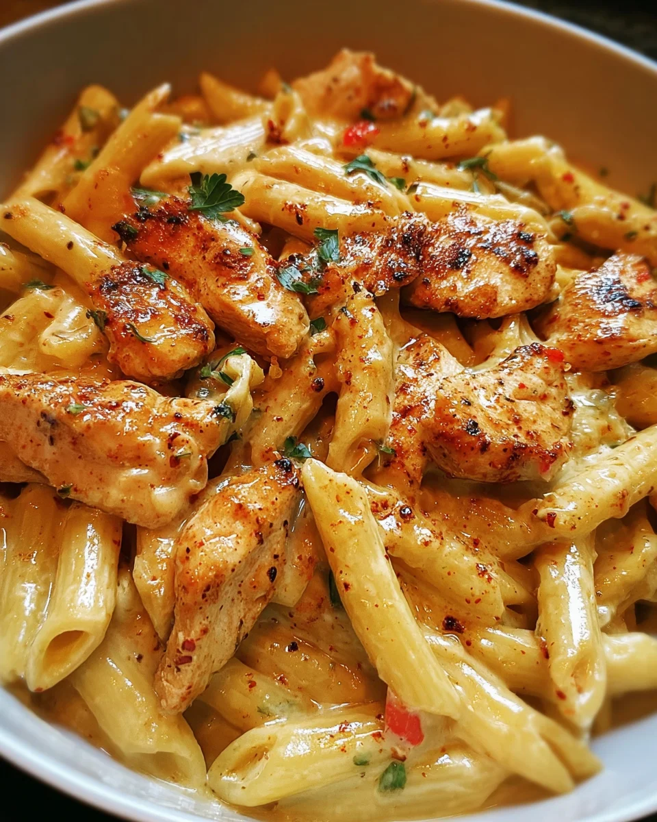 One-Pot Garlic Parmesan Cajun Chicken Pasta 24 One-Pot