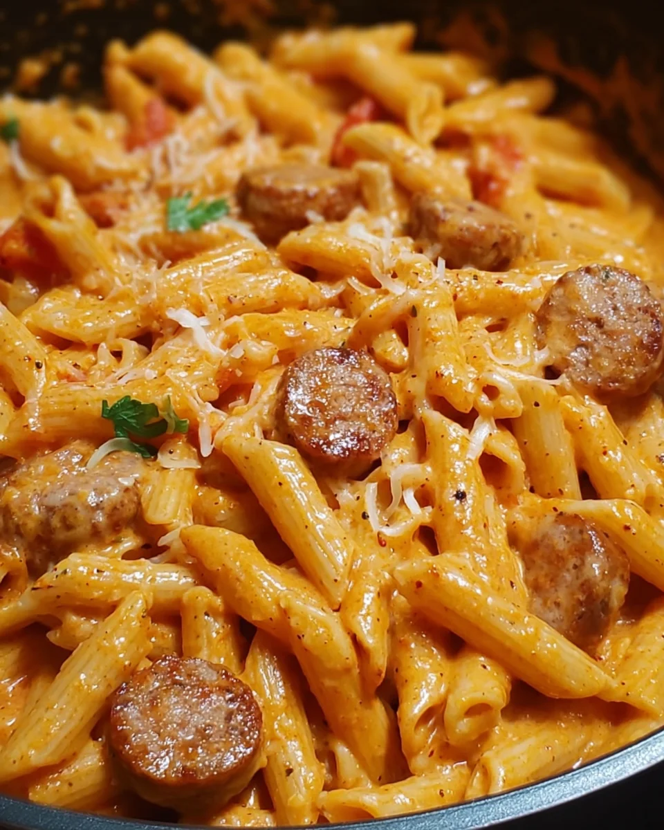 One-Pot Spicy Cajun Ranch Sausage Pasta 21 One-Pot Spicy Cajun Ranch Sausage Pasta
