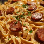 One-Pot Spicy Cajun Sausage Alfredo