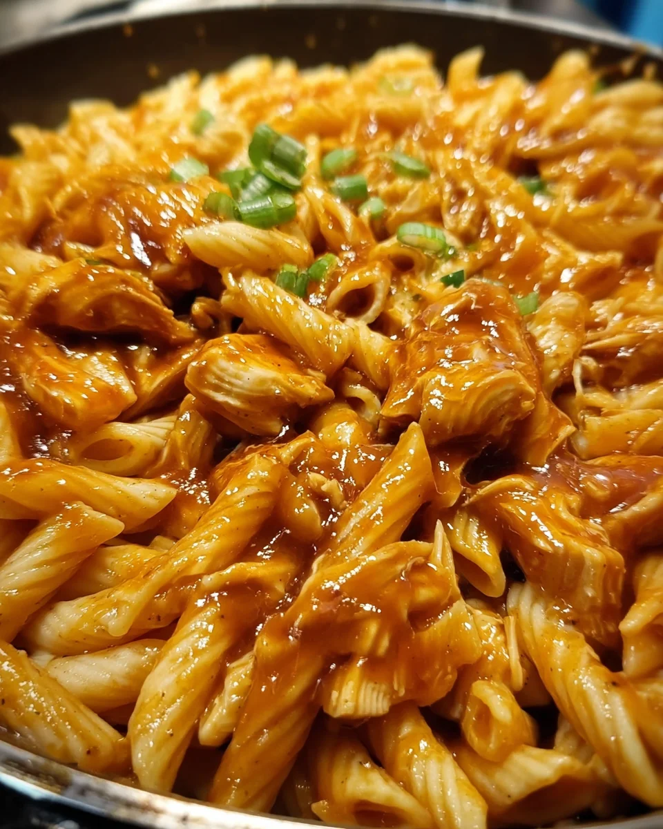 One-Skillet BBQ Chicken & Cheddar Pasta 21 One-Skillet BBQ Chicken & Cheddar Pasta