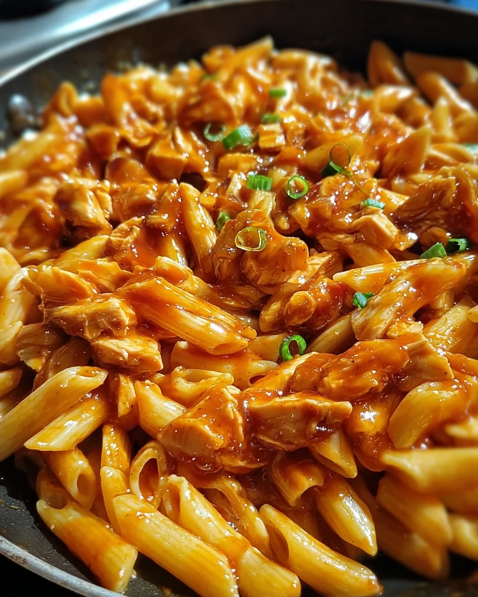 One-Skillet BBQ Chicken & Cheddar Pasta 23 One-Skillet