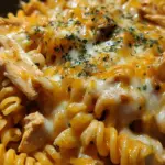 One-Skillet BBQ Chicken & Cheese Pasta