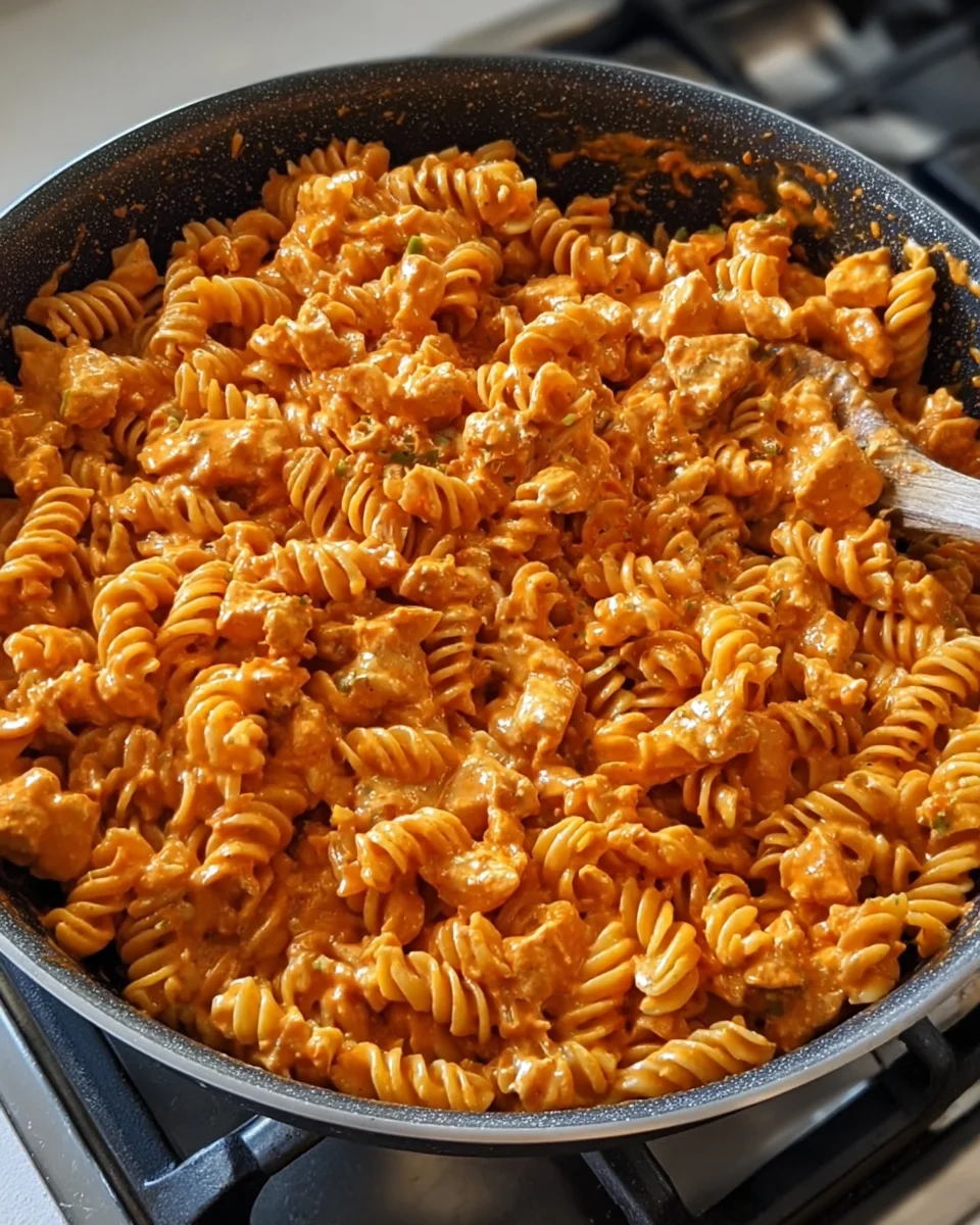 One-Skillet Bold Buffalo Ranch Pasta 21 One-Skillet