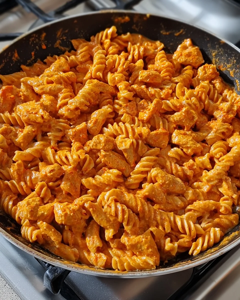 One-Skillet Bold Buffalo Ranch Pasta 22 One-Skillet