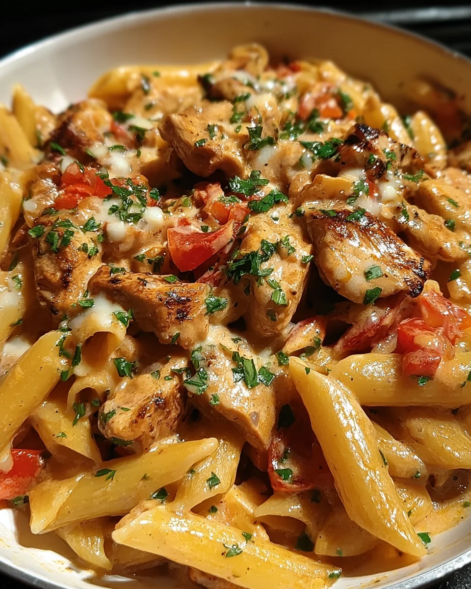 One-Skillet Spicy Ranch Chicken & Steak Pasta 23 One-Skillet