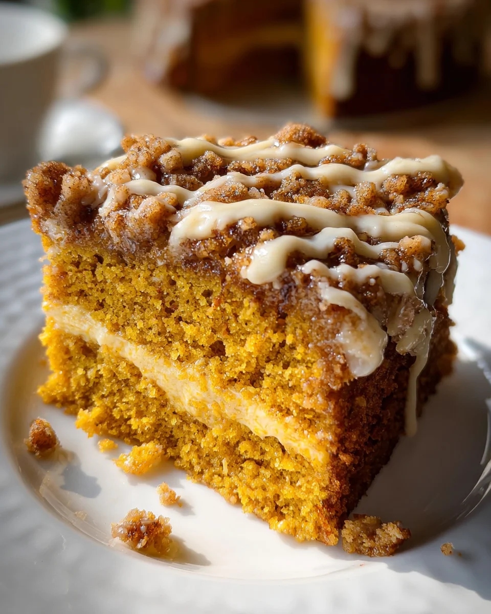 Pumpkin Coffee Cake Recipe
