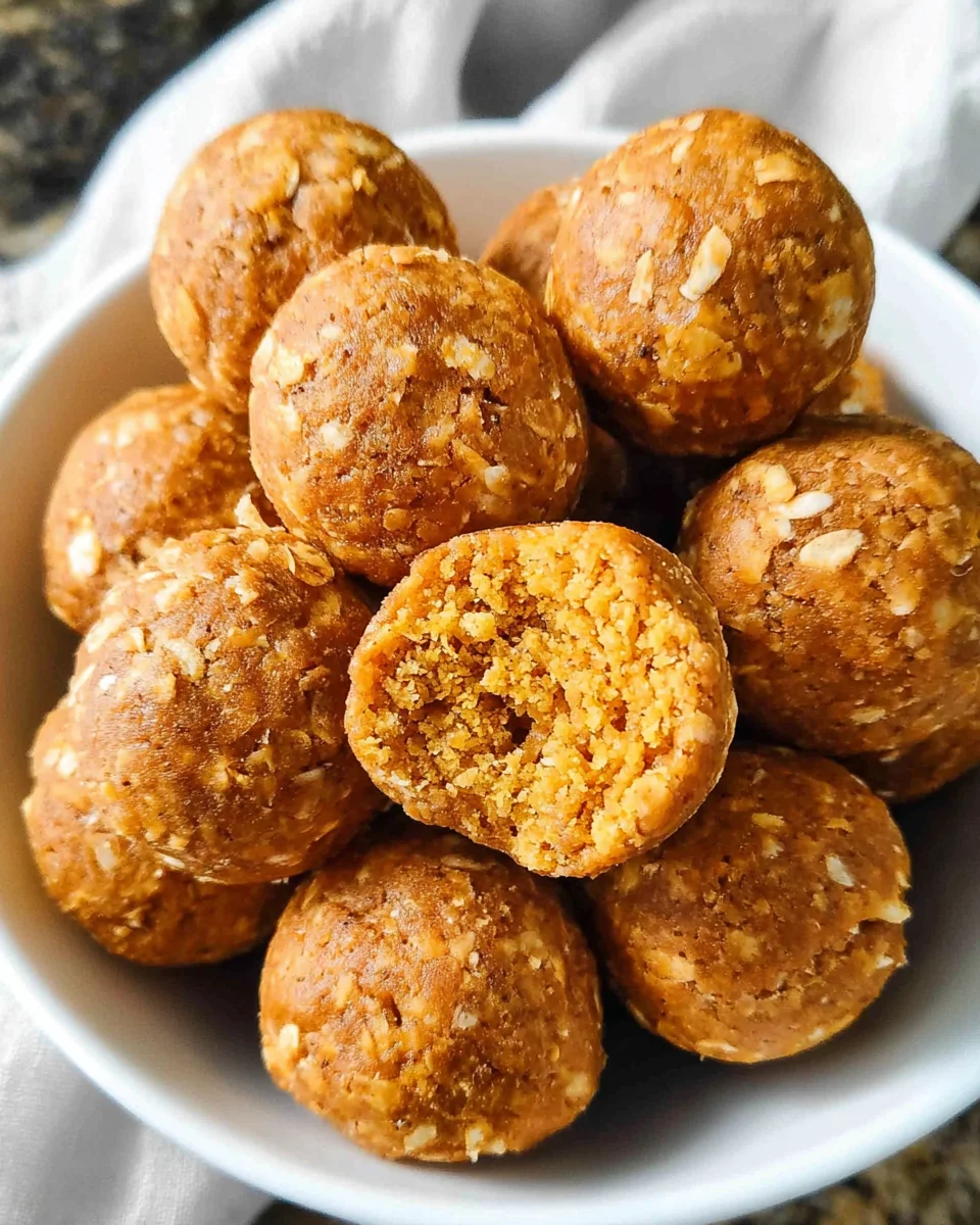Pumpkin Protein Balls 15 Pumpkin Protein Balls