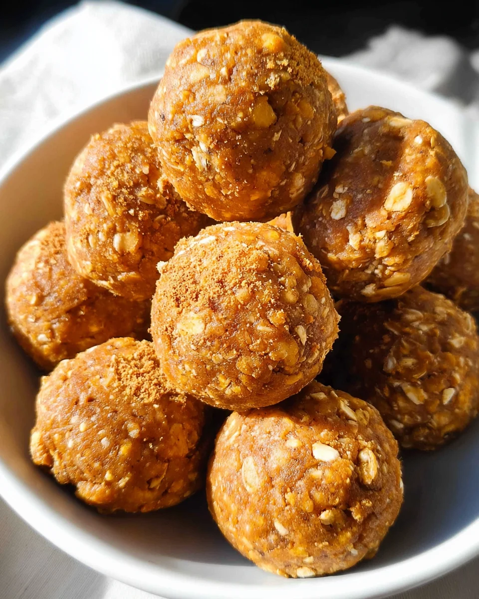 Pumpkin Protein Balls 16 Pumpkin