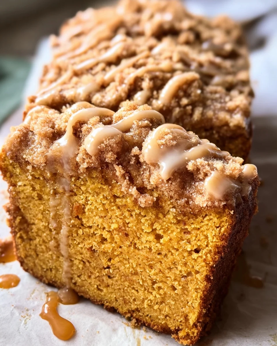 Pumpkin Streusel Bread 32 Pumpkin