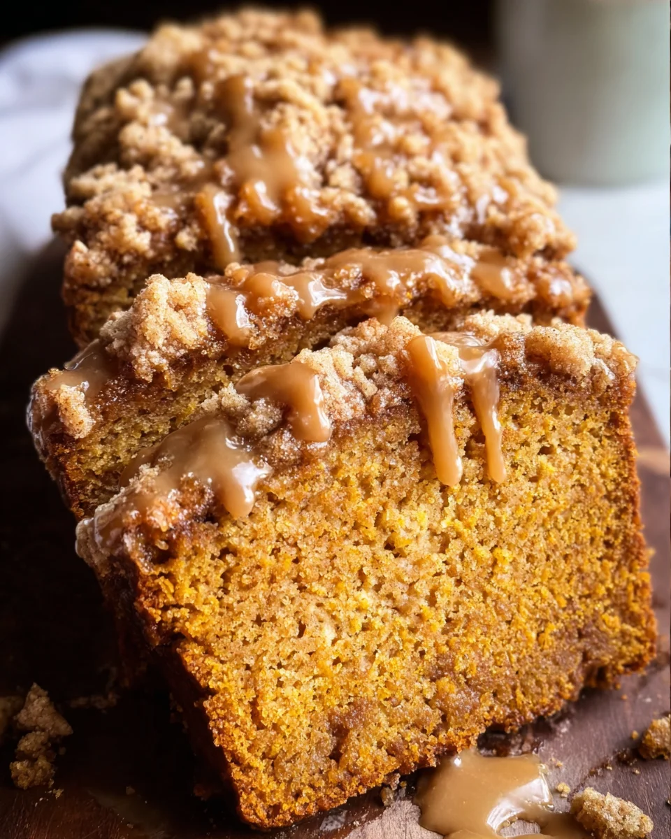 Pumpkin Streusel Bread 33 Pumpkin