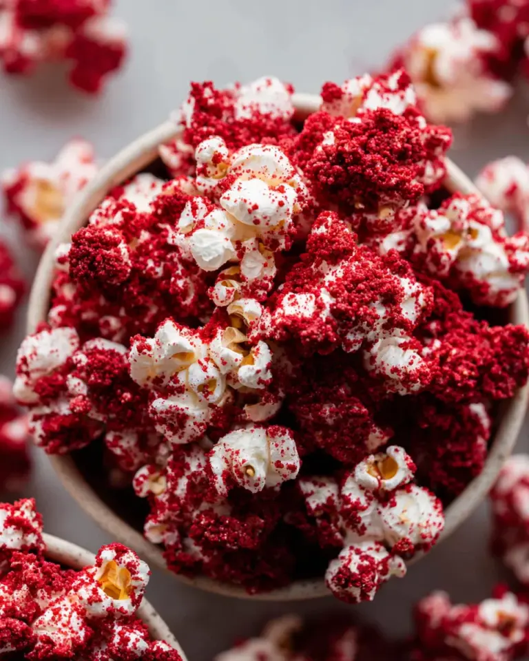 Red Velvet Popcorn