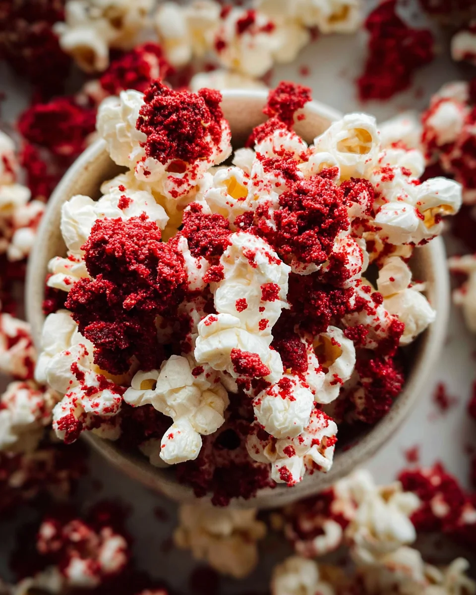 Red Velvet Popcorn 15 Red