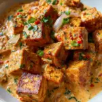 Spicy Tofu with Creamy Coconut Sauce