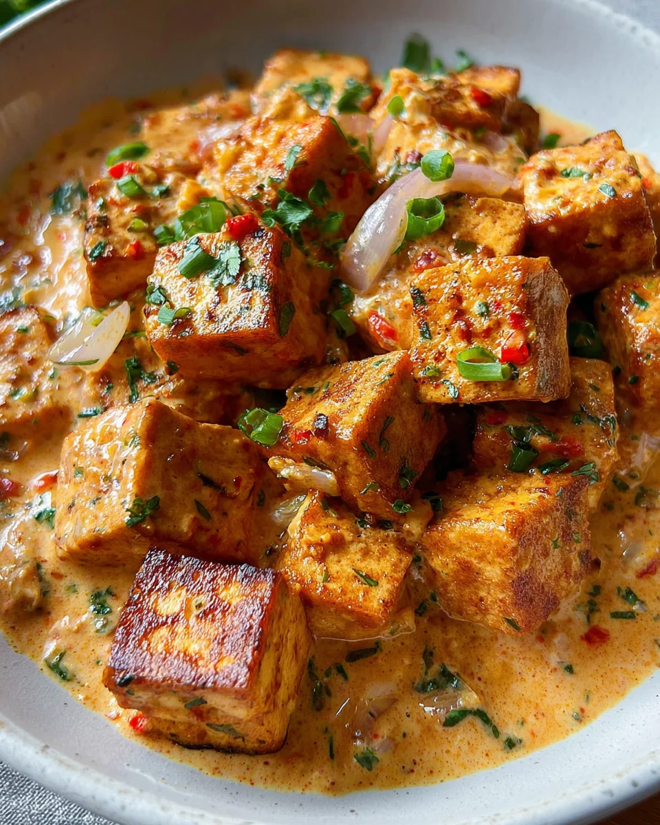 Spicy Tofu with Creamy Coconut Sauce 15 Spicy Tofu with Creamy Coconut Sauce
