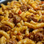 Sticky Bold BBQ Ranch Sausage Pasta