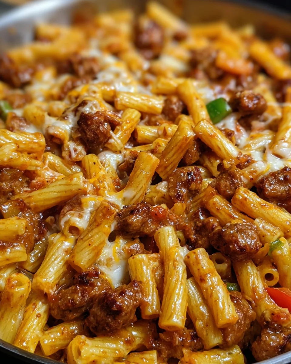 Sticky Bold BBQ Ranch Sausage Pasta 22 Sticky