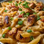 Sticky Honey Pepper Jack Chicken Penne