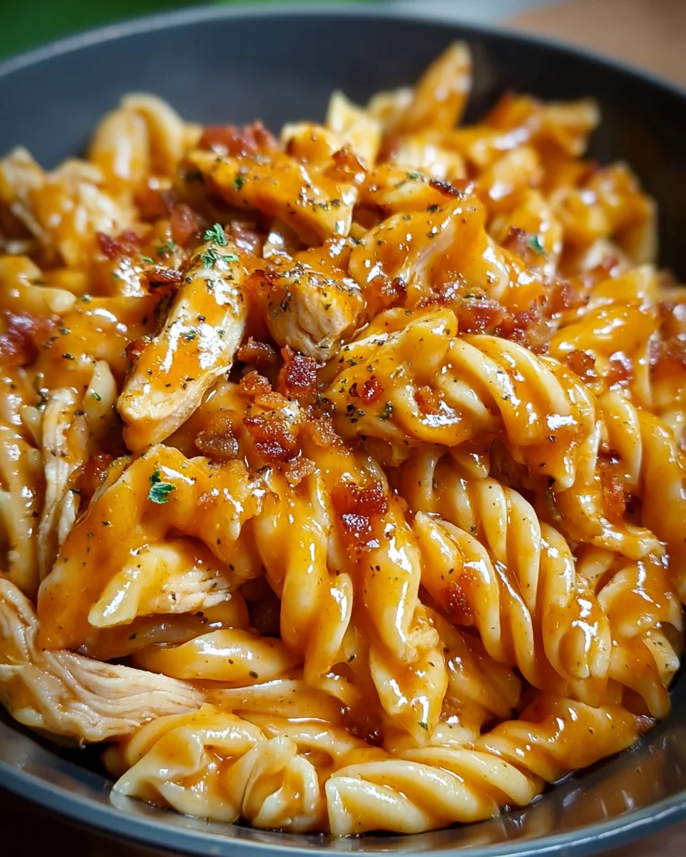 Sticky Maple BBQ Ranch Chicken Pasta 20 Sticky Maple BBQ Ranch Chicken Pasta