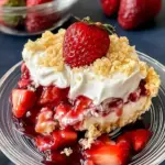 Strawberry Cheesecake Dump Cake