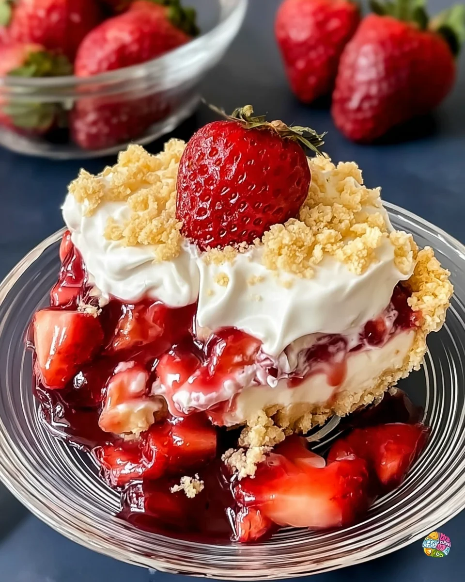 Strawberry Cheesecake Dump Cake