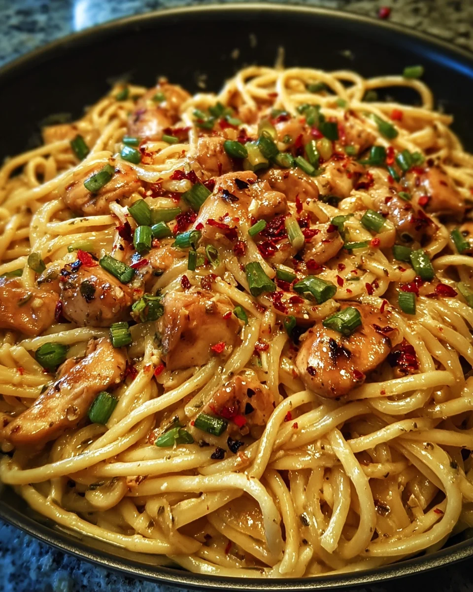 Sweet Chili Garlic Butter Chicken Pasta 23 Sweet