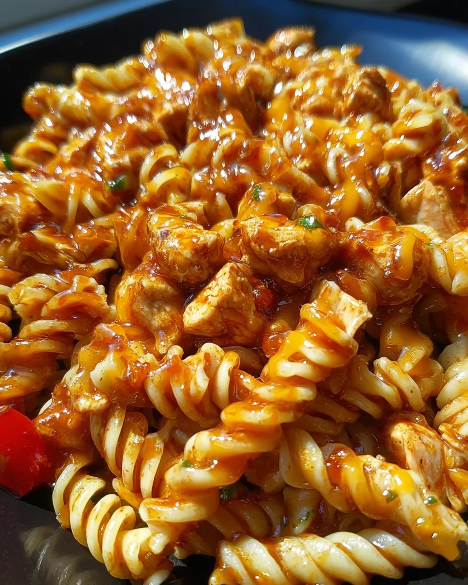 Sweet & Spicy BBQ Chicken Rotini 18 Sweet & Spicy BBQ Chicken Rotini
