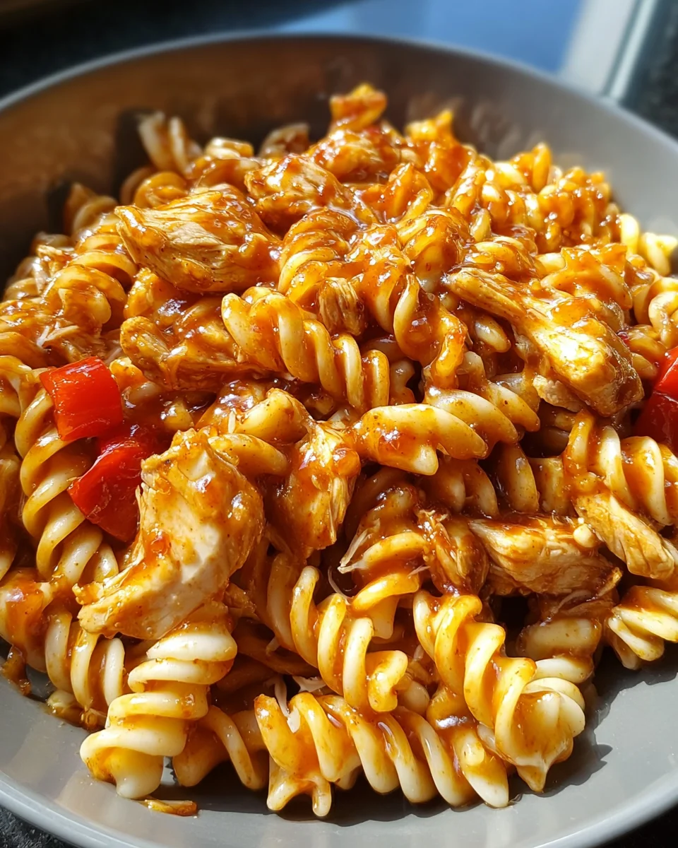 Sweet & Spicy BBQ Chicken Rotini 20 Sweet