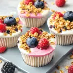 3 Ingredient Frozen Yogurt Bites