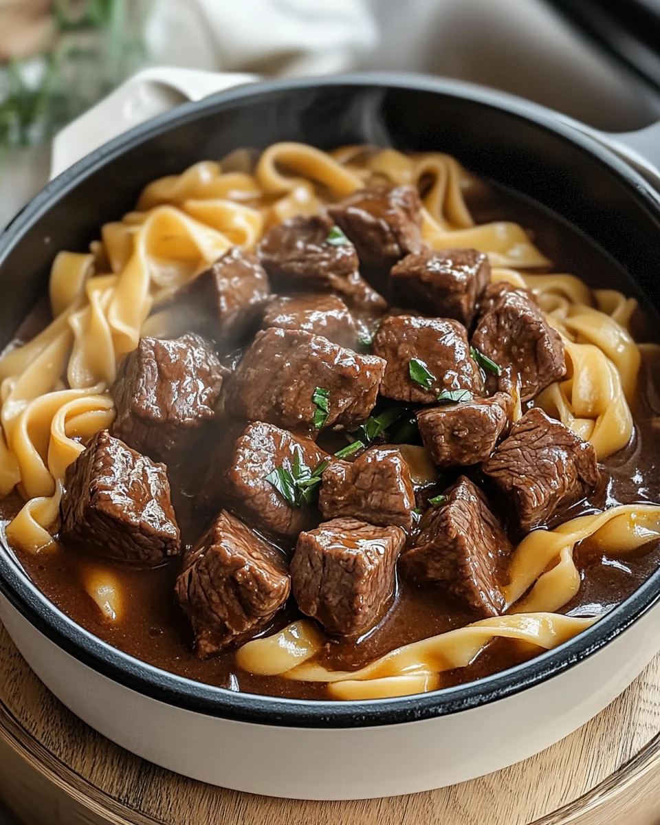 Beef and Noodles