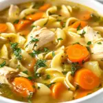 Best Chicken Noodle Soup with Egg Noodles