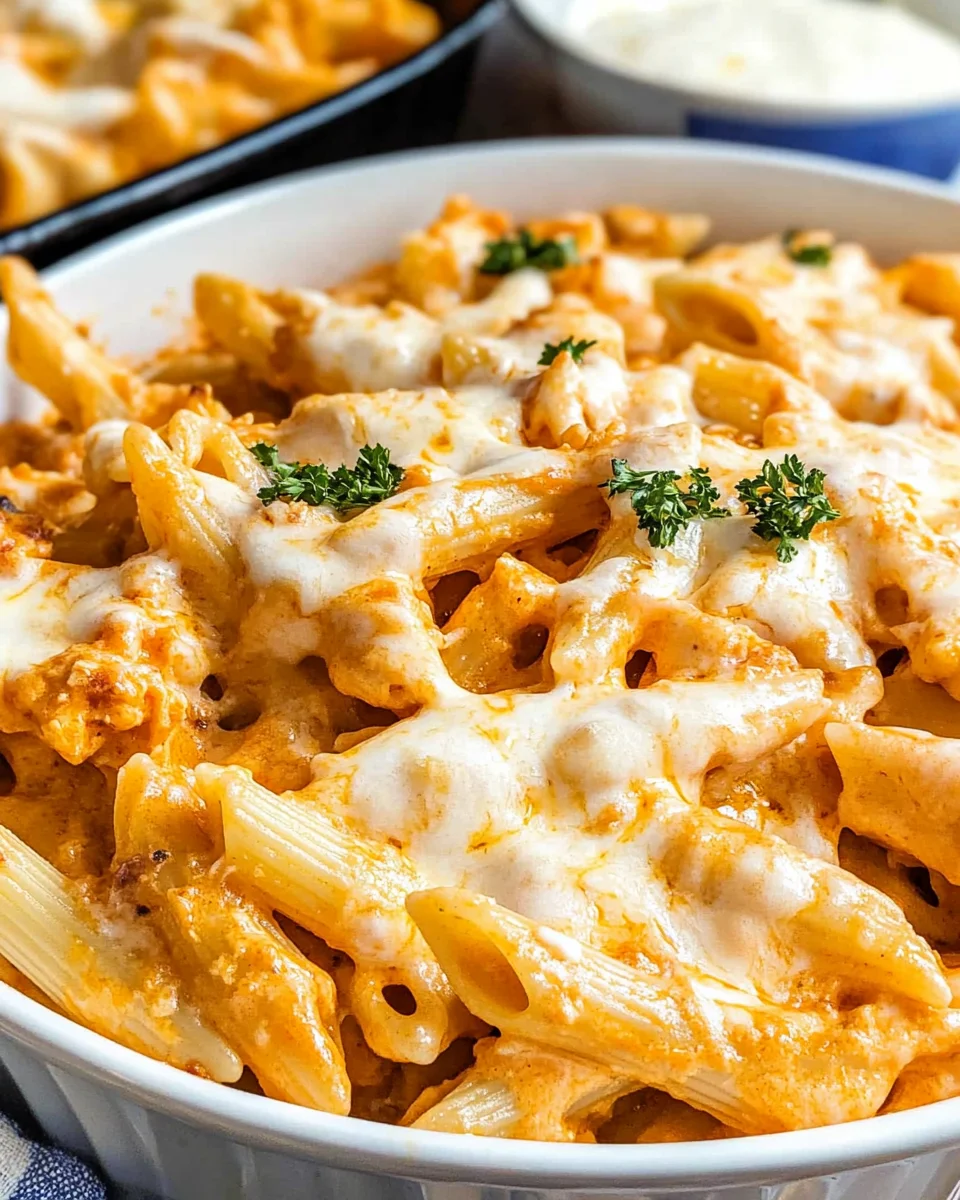 Buffalo Chicken Pasta Recipe