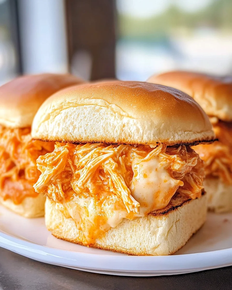 Buffalo Chicken Sliders