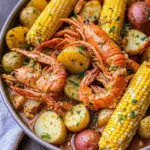 Cajun Seafood Boil with Garlic Butter Sauce
