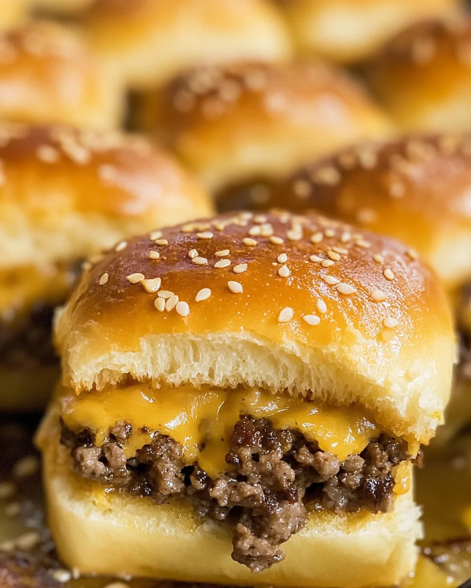 Cheeseburger Sliders (Easy, 30-min Recipe)
