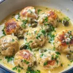 Chicken Piccata Meatballs