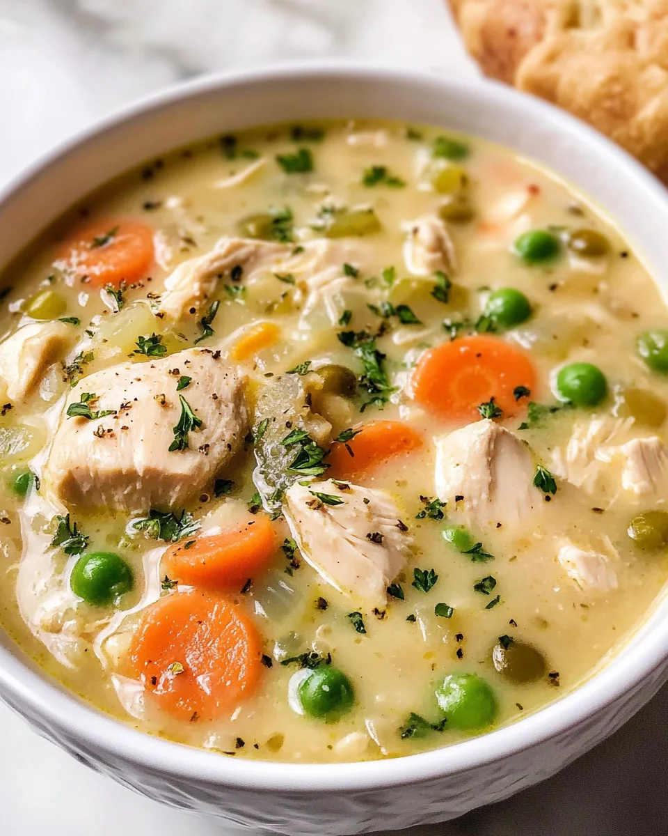 Chicken Pot Pie Soup Recipe