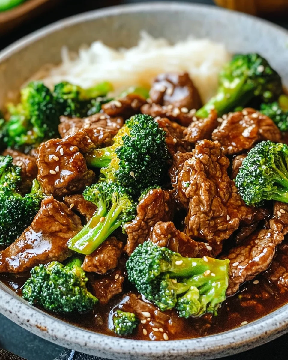 Chinese Beef and Broccoli