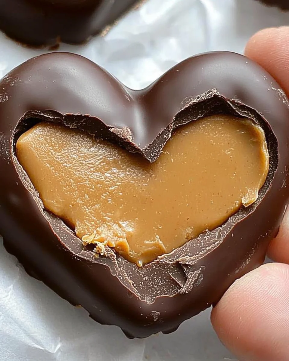 Chocolate Peanut Butter Valentine’s Heart 22 Chocolate Peanut Butter Valentine’s Heart