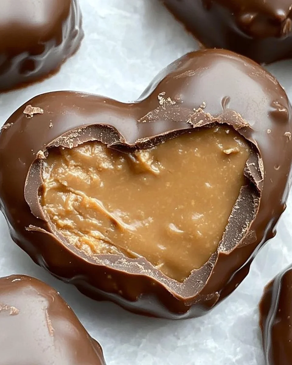 Chocolate Peanut Butter Valentine’s Heart 24 Chocolate