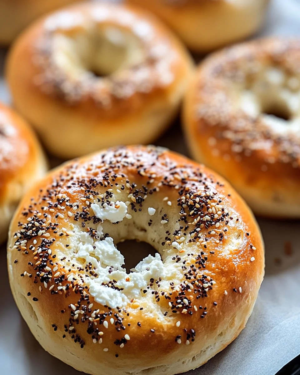 Cottage Cheese Bagels