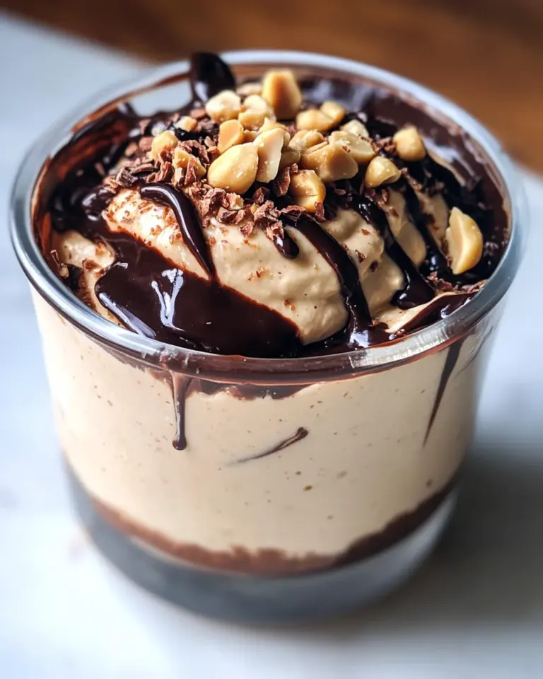 Cottage Cheese Peanut Butter Mousse