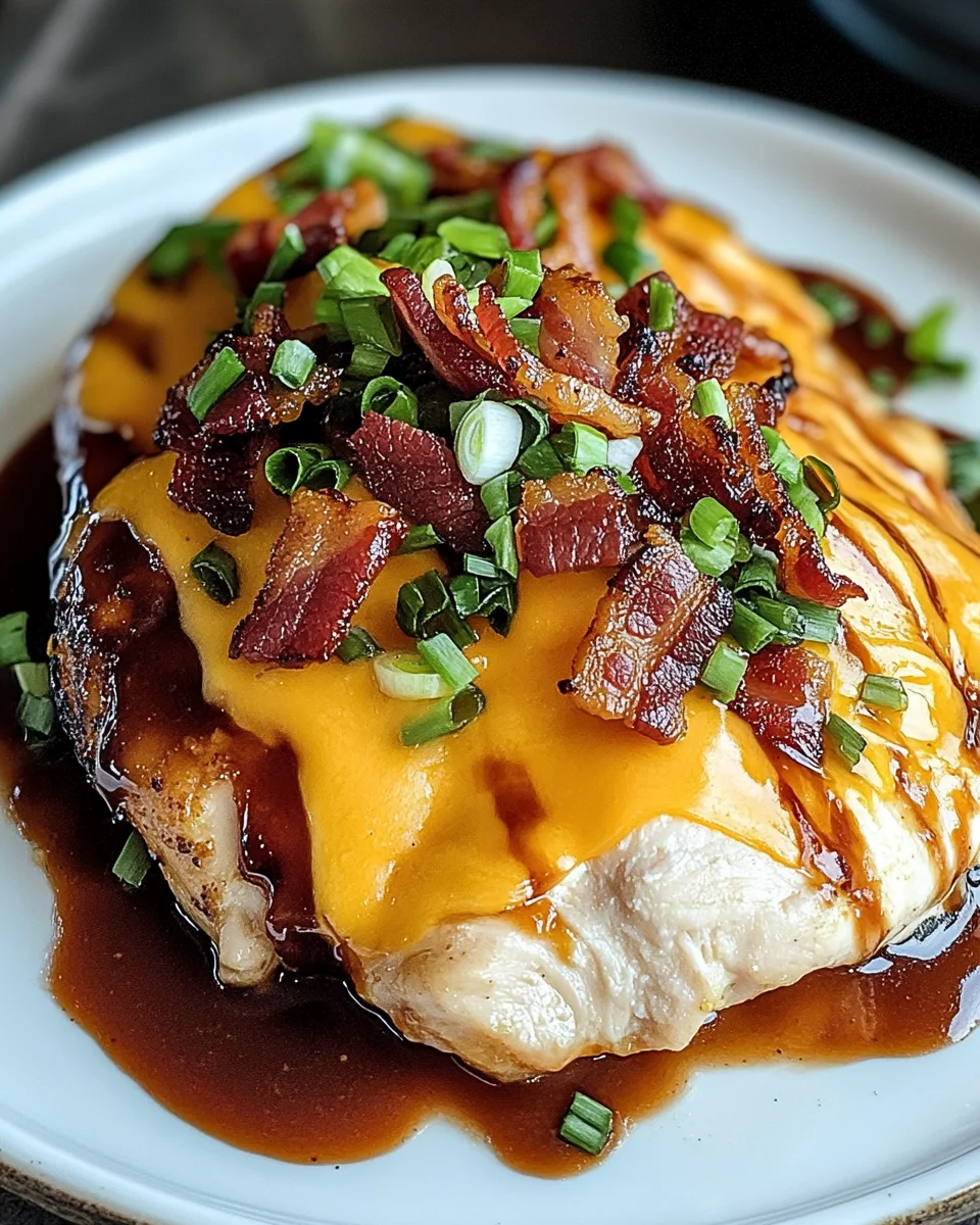 Cowboy BBQ Bacon Cheddar Chicken