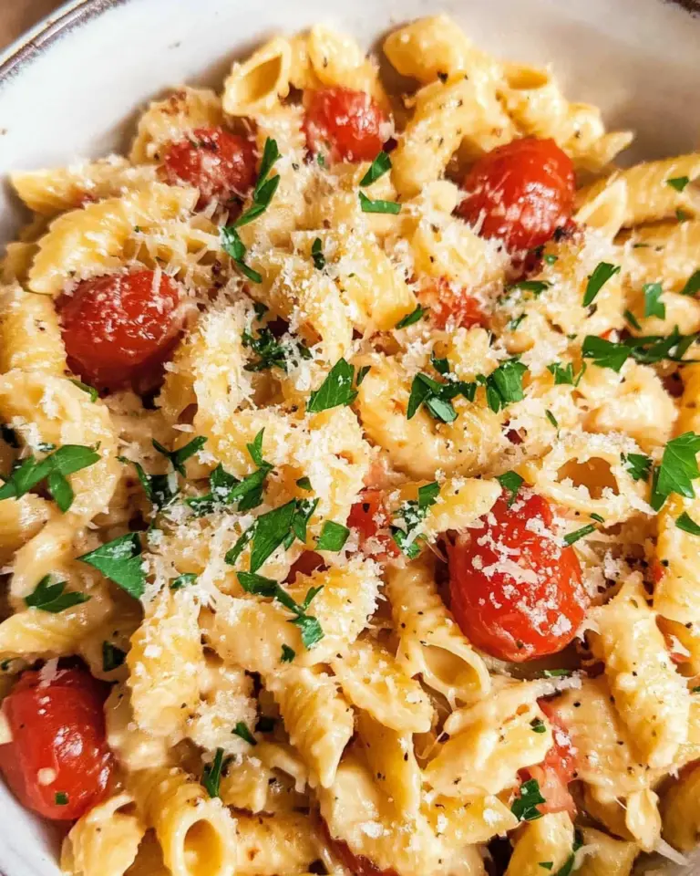 Creamy Boursin Cheese Baked TikTok Pasta