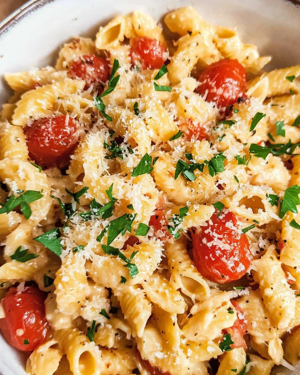 Creamy Boursin Cheese Baked TikTok Pasta