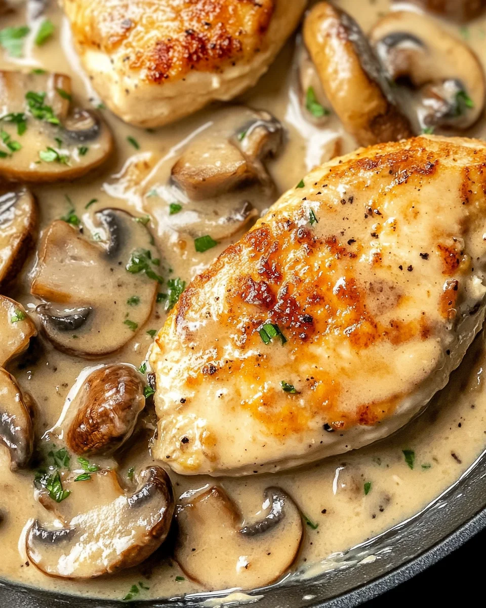 Creamy Mushroom Chicken