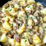 Creamy Sausage and Potatoes