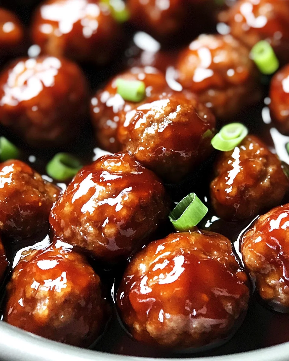 Crockpot Bbq Meatballs