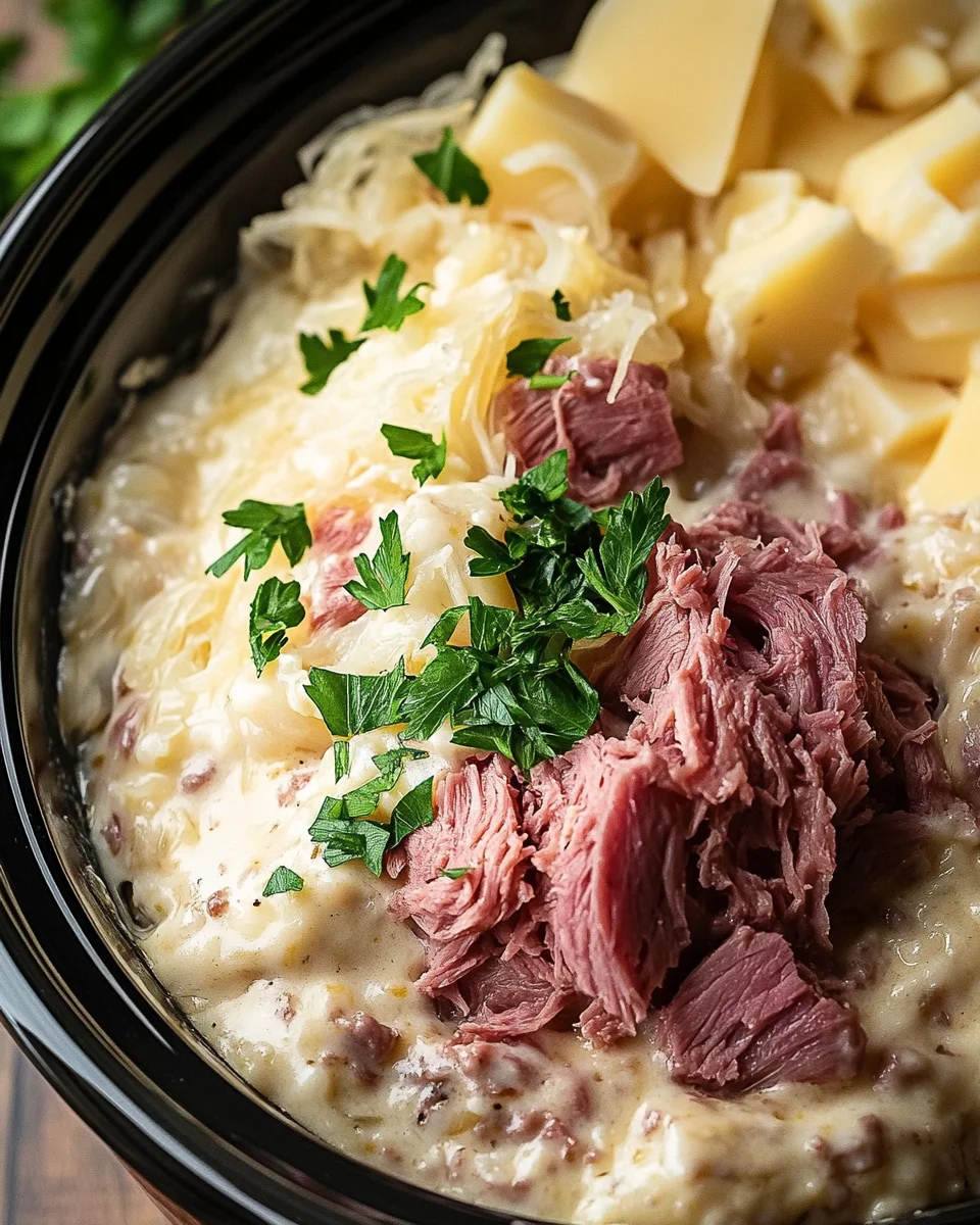Crockpot Reuben Dip