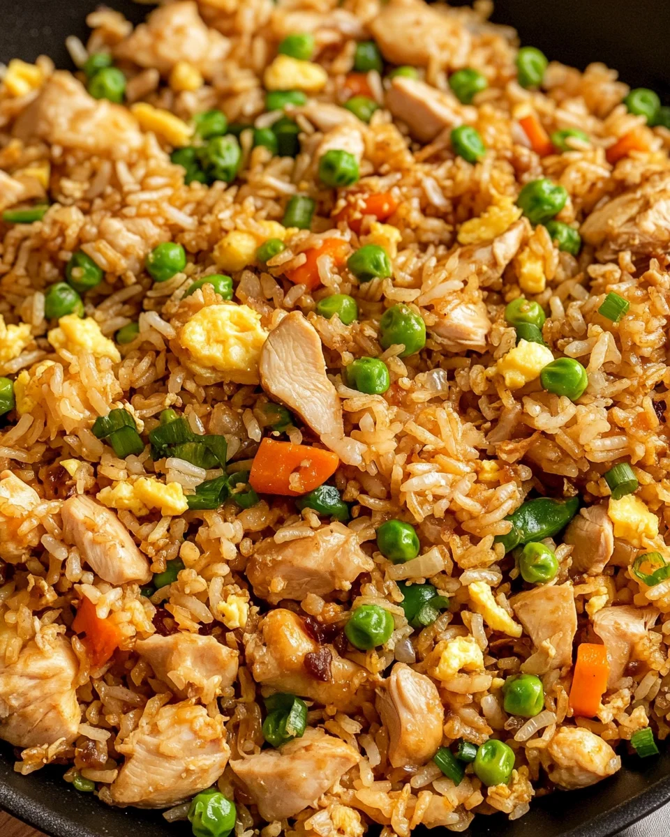 Easy Chicken Fried Rice (Restaurant-Style)