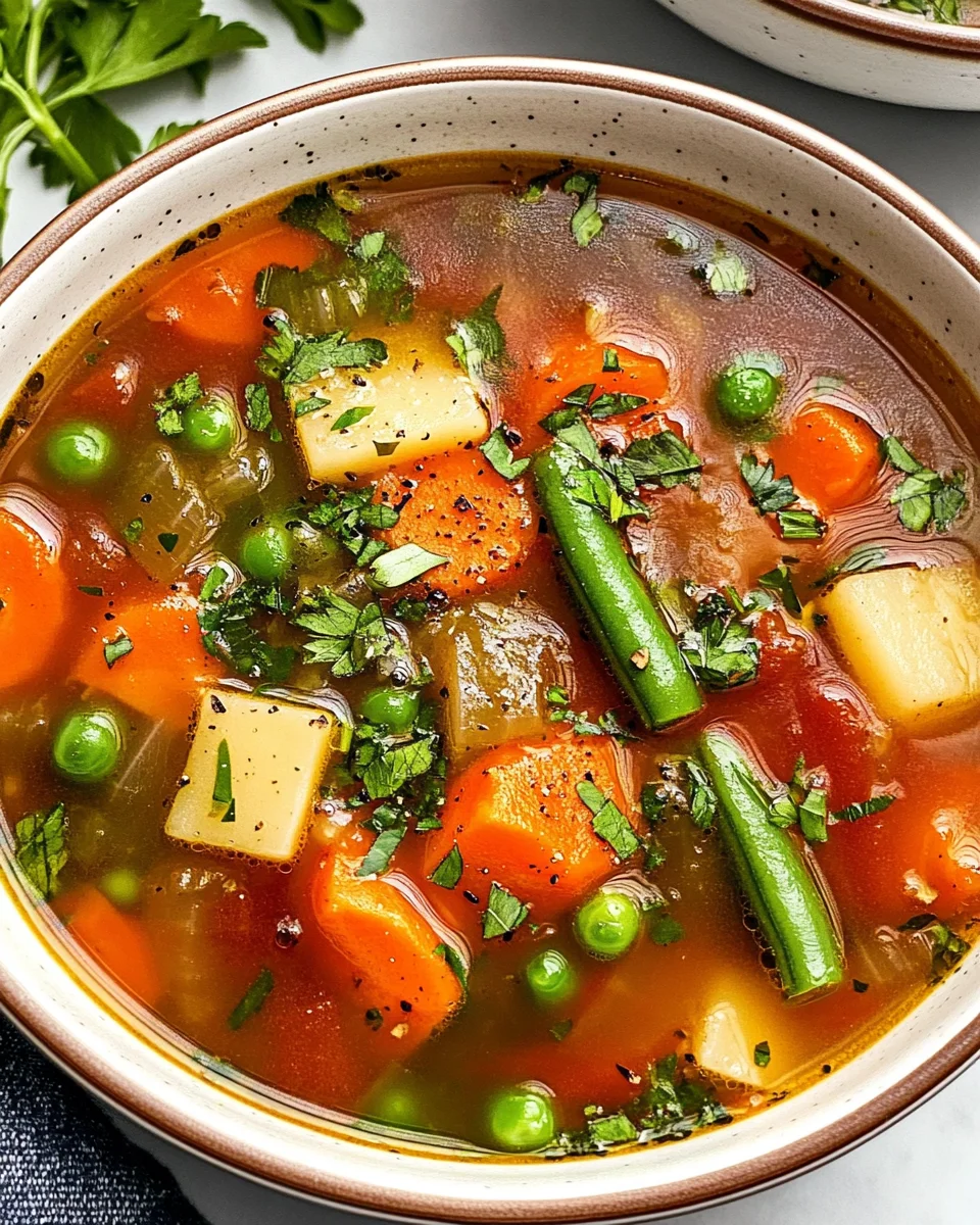 Easy Vegetable Soup